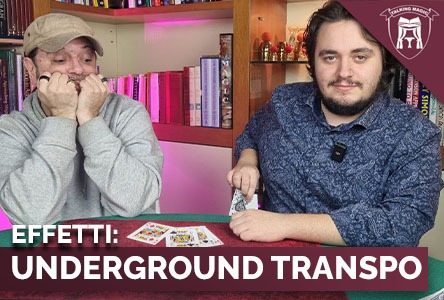 Copertina EFFETTI: UNDERGROUND TRANSPOSITION