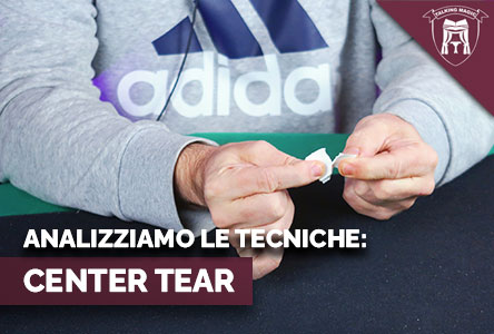 Copertina ANALIZZIAMO LE TECNICHE: CENTER TEAR