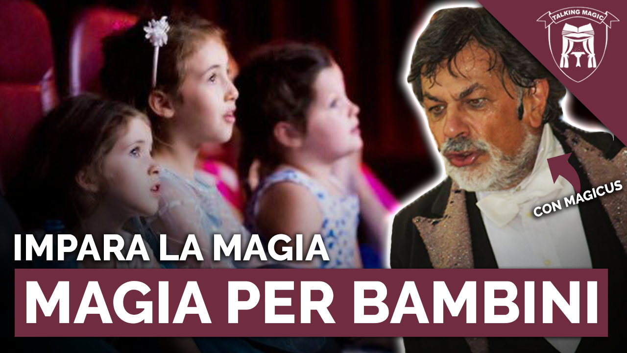 Copertina IMPARA LA MAGIA PER BAMBINI CON MAGICUS!