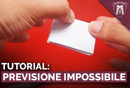 Copertina TUTORIAL: PREVISIONE IMPOSSIBILE